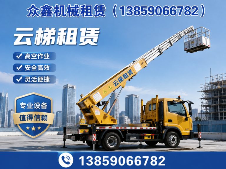 闽侯县众鑫机械租赁展示图
